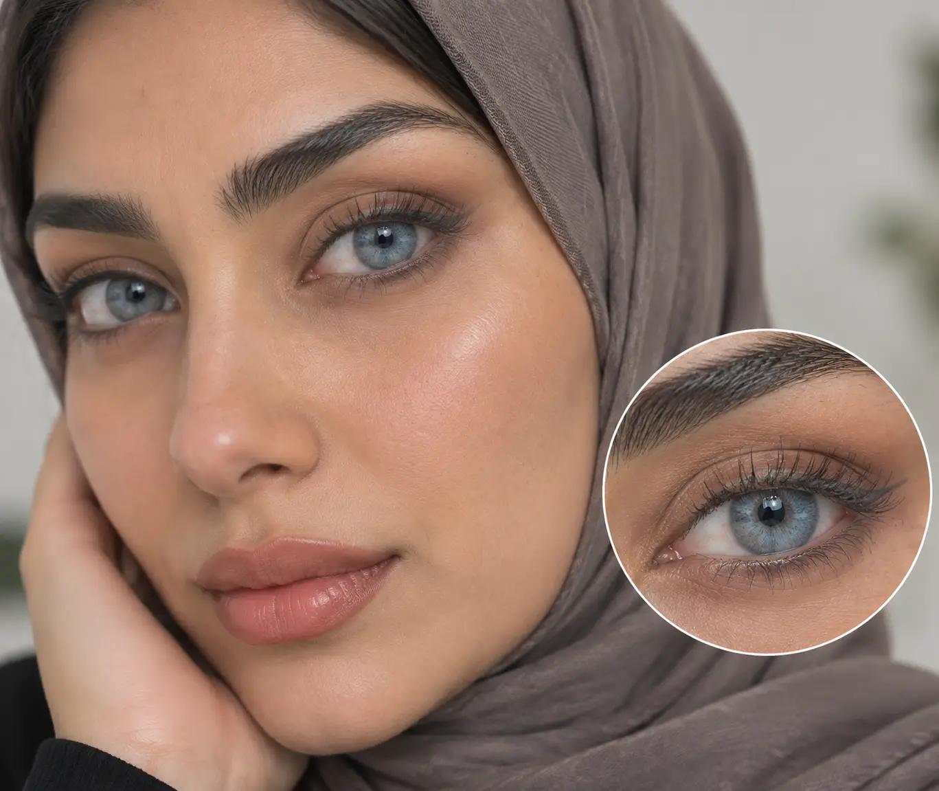 اشتباه رایج در انتخاب رنگ لنز نامناسب برای پوست سبزه
