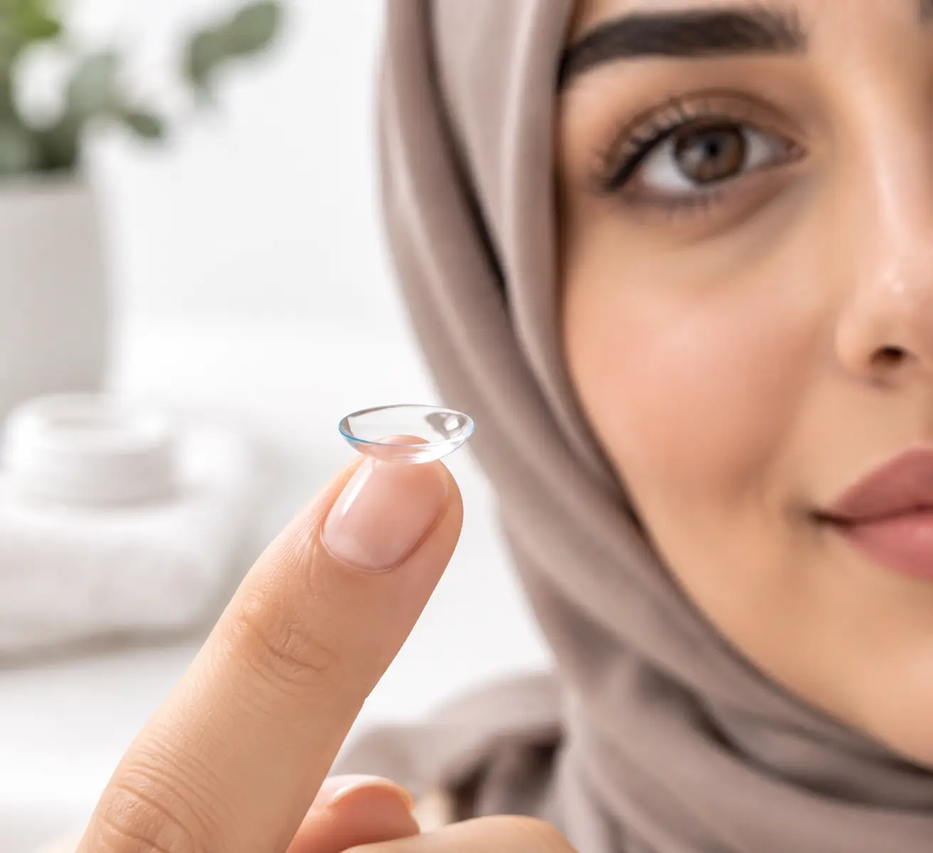 تشخیص پشت و روی لنز؛ تست ساده و مطمئن