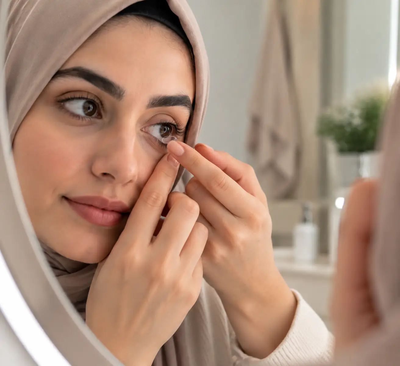 روش صحیح برداشتن لنز از چشم