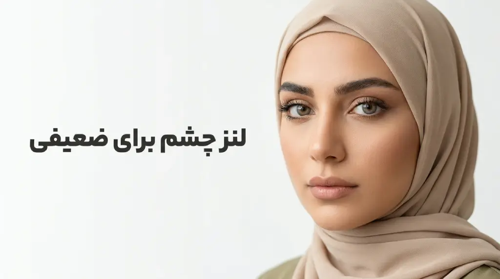 لنز چشم برای ضعیفی