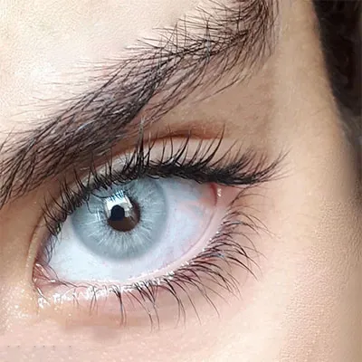 لنز طوسی خاکستری روشن پاستل گری آماندا