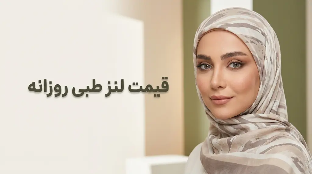 قیمت لنز طبی روزانه